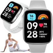 Smartwatch - Xiaomi Redmi Watch 3 Active Szary - miniaturka - grafika 1