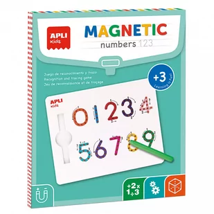 Apli Kids, Magnetyczna tablica Cyfry 123 - Tablice dla dzieci - miniaturka - grafika 1