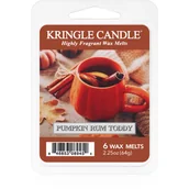 Zapachy do domu - Kringle Candle Pumpkin Rum Toddy wosk do aromaterapii 64 g - miniaturka - grafika 1