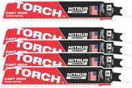 Brzeszczoty - MILWAUKEE BRZESZCZOT S TCT TORCH NITRUS 150mm/10T /5szt. - miniaturka - grafika 1