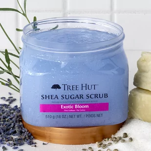 Tree Hut Shea Sugar Scrub Exotic Bloom 510 g - peeling do ciała 510 g - Peelingi do ciała - miniaturka - grafika 3