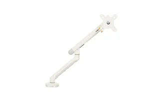BakkerElkhuizen BE Flexible Single 88,9 cm (35") Biurko Biały - Uchwyty do monitorów - miniaturka - grafika 1