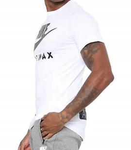 Nike Koszulka Męska T-Shirt Sportowa Biała. S Bawełniana - Koszulki męskie - miniaturka - grafika 1