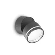 Lampy ogrodowe - Ideal Lux OMEGA AP ROUND antracyt 4000K 285467 285467/IL - miniaturka - grafika 1