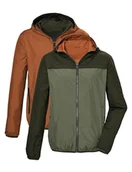 Kurtki męskie - G.I.G.A. DX Męska kurtka funkcyjna/dwustronna kurtka z kapturem GS 90 MN JCKT, ciemnooliwkowa zieleń, 4XL, 42703-000 - miniaturka - grafika 1