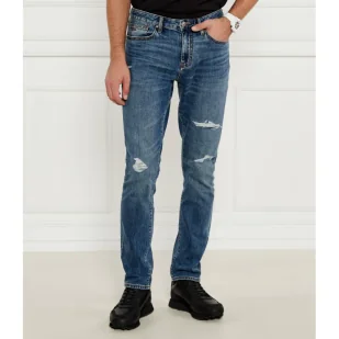 Armani Exchange Jeansy j14 Slim Fit - Spodnie męskie - miniaturka - grafika 1