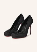 Czółenka - Christian Louboutin Czółenka Cassia Nodo 100 schwarz - miniaturka - grafika 1