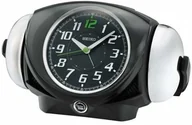 Zegary - Seiko unisex budzik Analog tworzywo sztuczne czarne qhk045 K QHK045K - miniaturka - grafika 1