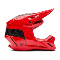 Kaski motocyklowe - Kask Cross FOX V3 RS Fracture Czerwony fluorescencyjnyS - miniaturka - grafika 1