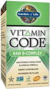 Witaminy i minerały dla sportowców - Garden Of Live Vitamin Code Raw B-Complex 120 Vcaps - miniaturka - grafika 1