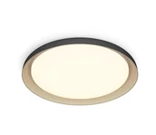 Lampy sufitowe - Philips - LED Plafon ściemnialny PEBBLO LED/10W/230V 2700K czarny - miniaturka - grafika 1