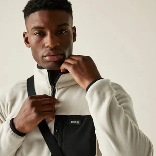 Regatta Polar męski z suwakiem 1/2 Frankie Szary, Rozmiar: 5XL - Bluzy męskie - miniaturka - grafika 1