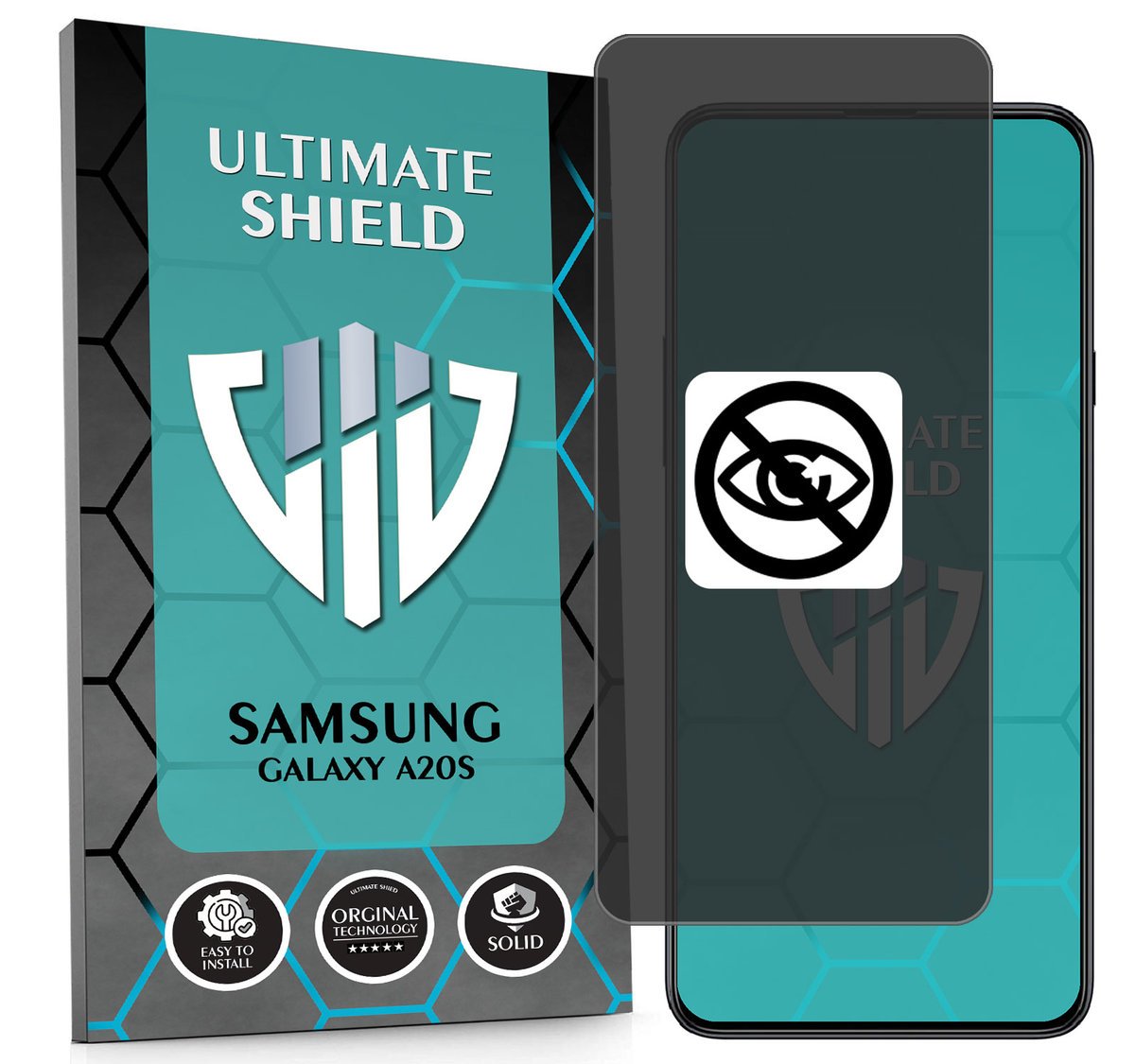 NAJLEPSZA FOLIA 5D ANTYSZPIEGOWSKA DO SAMSUNG GALAXY A20S HYDROŻELOWA