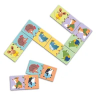 Gry planszowe - Dziecięce domino Djeco Animals - miniaturka - grafika 1