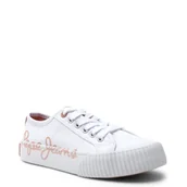 Buty dla dziewczynek - Pepe Jeans London Tenisówki - miniaturka - grafika 1