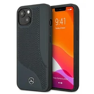 Etui i futerały do telefonów - Mercedes MEHCP13SCDONA iPhone 13 mini 5,4" granatowy/navy hardcase Leather Perforated Area Mer006952 - miniaturka - grafika 1