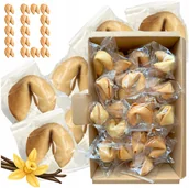 Pieczywo chrupkie - Ciasteczka z Wróżbą Dziękuję Za Przybycie dla Gości na ŚLUB URODZINY 10 szt - miniaturka - grafika 1