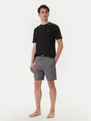 Piżamy męskie - BOSS Piżama 50557174 Czarny Regular Fit - miniaturka - grafika 1