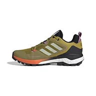 Buty trekkingowe męskie - adidas Terrex Skychaser 2 Sneaker męskie buty sportowe, Pulse Olive Linen Green Core Black, 48 EU - miniaturka - grafika 1