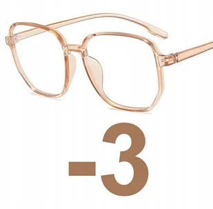 Okulary korekcyjne kujonki minusy -3 - Okulary korekcyjne, oprawki, szkła - miniaturka - grafika 1