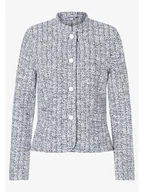 Marynarki i żakiety damskie - More & More Blezer w kolorze biało-niebieskim - miniaturka - grafika 1