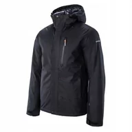 Kurtki męskie - Męska kurtka narciarska Icepeak Capot snowboardowa zimowa czarna rozmiar 50 - miniaturka - grafika 1