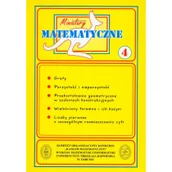 Podręczniki dla gimnazjum - Bobiński Zbigniew, Ciszewska Maria, Jarek Paweł, Kamiński Brunon, KOURLIANDTCHIK LEV, Mentzen Mieczysław K. Miniatury matematyczne 4 Grafy - miniaturka - grafika 1