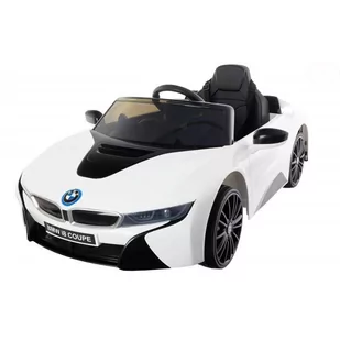 EUROBABY POJAZD BMW I8 4G JE 1001 WHITE EB570W - Pojazdy elektryczne dla dzieci - miniaturka - grafika 1