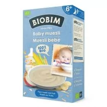Biobim Kaszka Baby Muesli BIO - bez mleka, cukru i soli - Kaszki dla dzieci - miniaturka - grafika 1