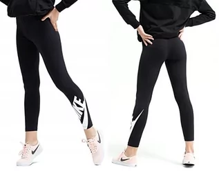 Legginsy - Damskie Legginsy NIKE TIGHT FIT CN8033-010 - grafika 1