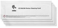 Taśmy do drukarek barwiące - Karty czyszczące Zebra do drukarek ZC (5 szt.) do ZC100/ZC300 (105999-311-01) - miniaturka - grafika 1