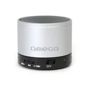 Power audio - Omega OG47S głośnik przenośny / imprezowy Głośnik mono przenośny Czarny, Srebrny 3 W - miniaturka - grafika 1