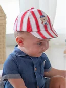 Czapki dla dzieci - Mayoral Czapka z daszkiem 9607 Czerwony - miniaturka - grafika 1
