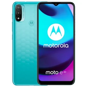 Motorola Moto E20 2GB/32GB Dual Sim Niebieski - Telefony komórkowe - miniaturka - grafika 1