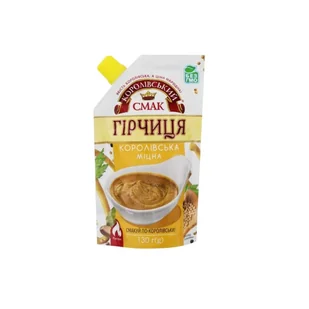 Musztarda Królewska mocna "Krolewski Smak" 130g - Przyprawy i zioła sypkie - miniaturka - grafika 1