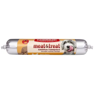 MEATLOVE MEAT & trEAT POULTRY 80g ## CHARYTATYWNY SKLEP ## 100% ZYSKU SKLEPU NA POMOC PSIAKOM :) - Przysmaki dla psów - miniaturka - grafika 2