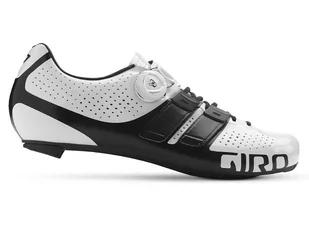 GIRO, Buty rowerowe męskie, FACTOR TECHLACE, biały, czarny, rozmiar 41 - Buty rowerowe - miniaturka - grafika 1