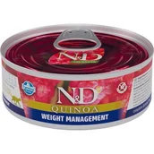 Mokra karma dla kotów - N&D N&D Cat quinoa weight management 80 g - miniaturka - grafika 1