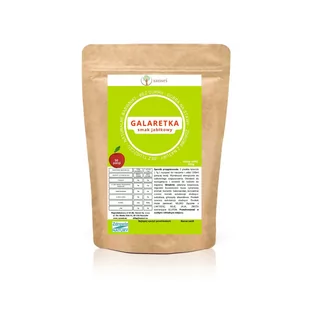 Jabłkowa galaretka bez cukru 350g – FIT - KETO - Galaretki - miniaturka - grafika 1