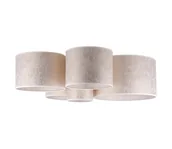 Lampy sufitowe - Duolla - Lampa sufitowa ROLLER PENTO 5xE27/60W/230V złota - miniaturka - grafika 1