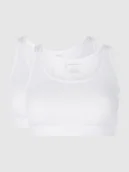 Biustonosze - Stanik z dodatkiem streczu w zestawie 2 szt. - miniaturka - grafika 1