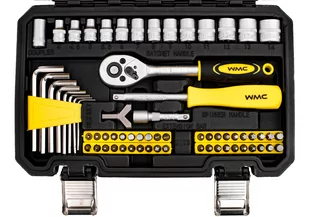 Zestaw kluczy nasadowych i bitów 1/4" 130 el TORX HEX PZ PH TRADE HOUSE - Zestawy narzędziowe - miniaturka - grafika 4
