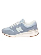 Trampki damskie - New Balance Skórzane sneakersy "CW997" w kolorze błękitnym - miniaturka - grafika 1