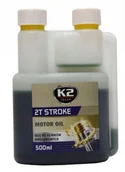Chemia warsztatowa - K2 2T STROKE OIL 500 ML ZIELONY O900050Z - miniaturka - grafika 1