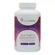 Suplementy naturalne - Lymeherbs, Milk Thistle (Ostropest plamisty) 200mg, 180 kapsułek - miniaturka - grafika 1
