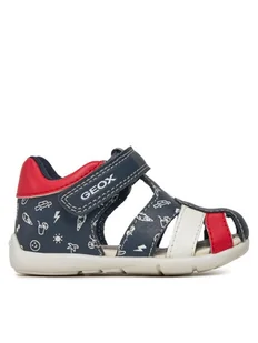 Geox Sandały B Elthan Boy B451PC 000BC C0735 Granatowy - Buty dla chłopców - miniaturka - grafika 1