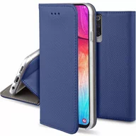 Etui i futerały do telefonów - Samsung Etui GALAXY A51 portfel z klapką Flip Magnet granatowe - miniaturka - grafika 1