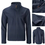 Kurtki męskie - Softshell Kurtka Męska Hi-tec Livaro Kurtka Przeciwdeszczowa Wiatrówka L - miniaturka - grafika 1