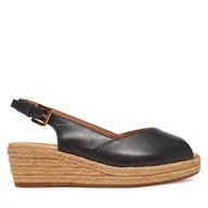 Espadryle damskie - Espadryle Geox D55YXA 000TU C4002 Granatowy - miniaturka - grafika 1