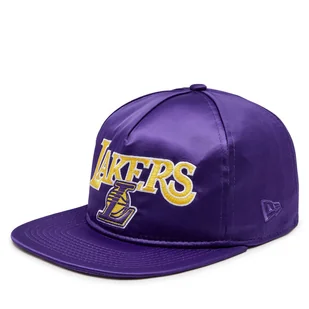 Czapka z daszkiem New Era Nba Patch Retro Golfer Lakers 60364180 Fioletowy - Czapki męskie - miniaturka - grafika 1